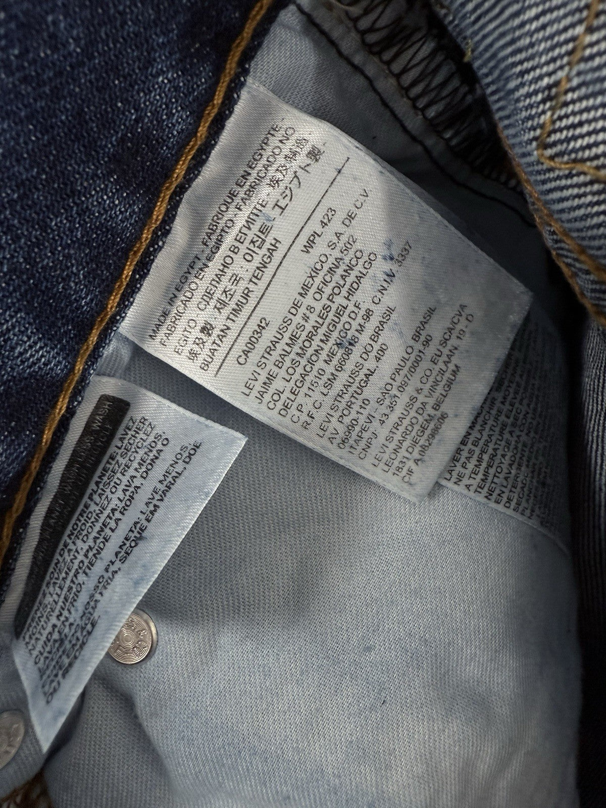 Levi’s 550 Jeans 36x35 Men’s Blue Levis Tapered Denim - DAD DENIM