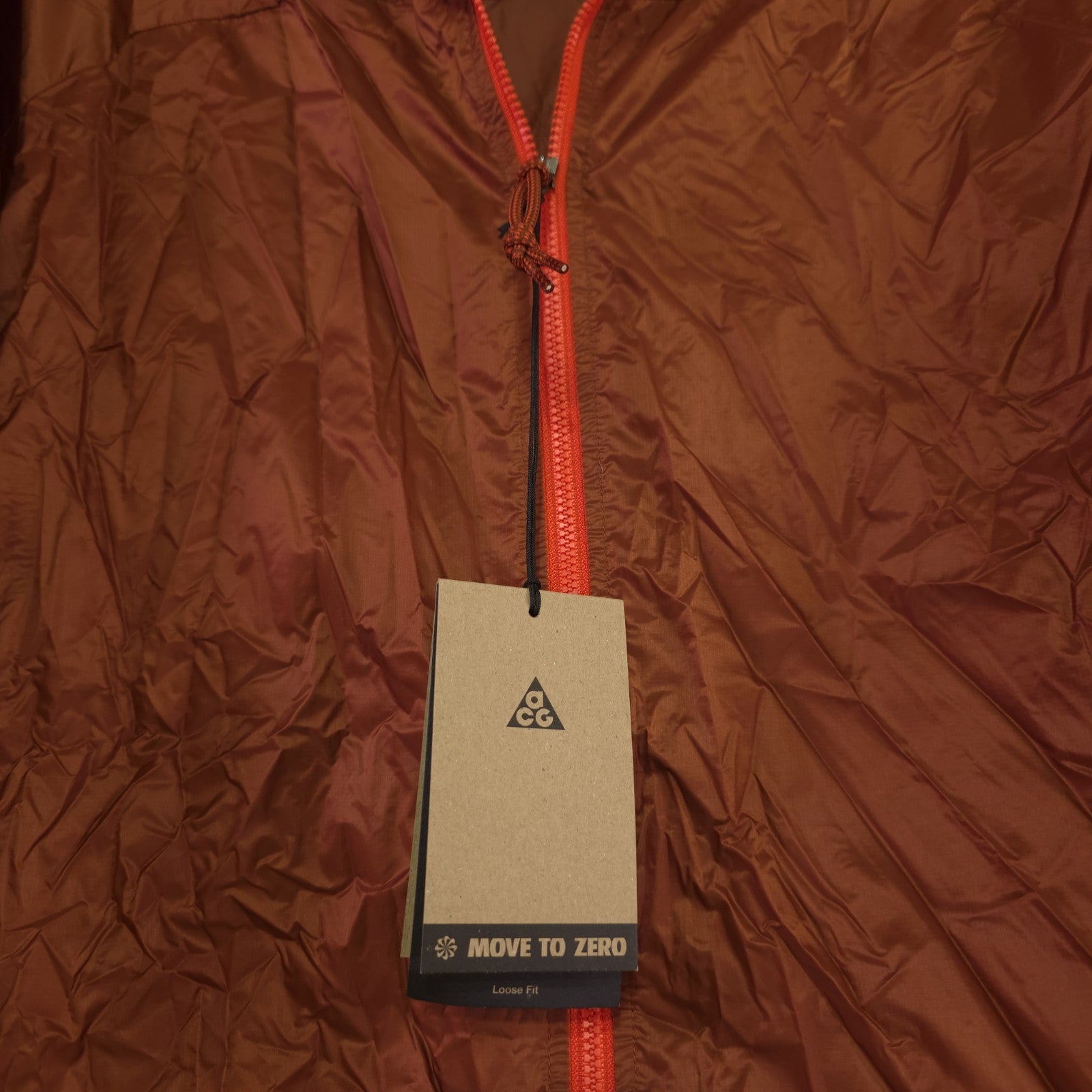 Nike ACG Jacket Windproof Cinder Cone Mens NWT Size Small DB0978-245 - Dad Denim