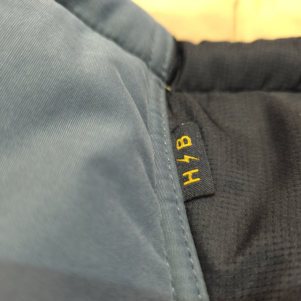 Howler Bros Vest Rounder Button Up Quilted Men's XL Black Teal-Green - DAD DENIM