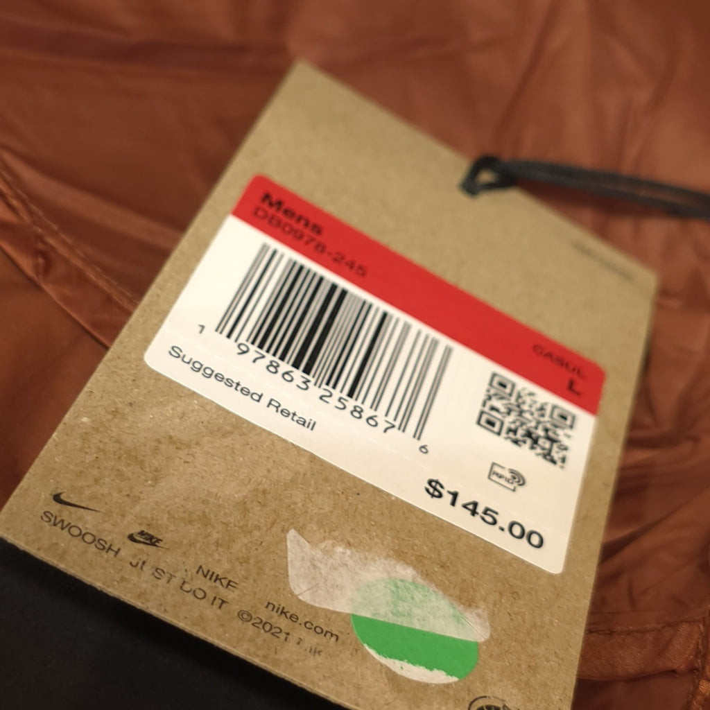 Nike ACG Jacket Windproof Cinder Cone Mens NWT Size LARGE DB0978-245 - Dad Denim